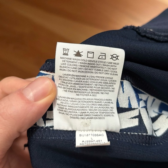 Nike Zeus Navy Joggers Track Pants W Taped Side Stripe Logo Medium Sports 90’s - Picture 9 of 16